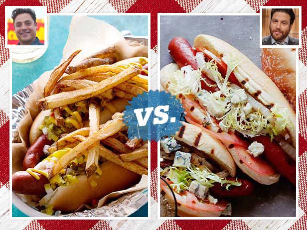 Star vs. Chopped Hot Dog Showdown
