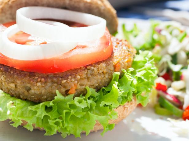 Veggie Burger Is It Healthy Food Network Healthy Eats Recipes Ideas And Food News Food Network