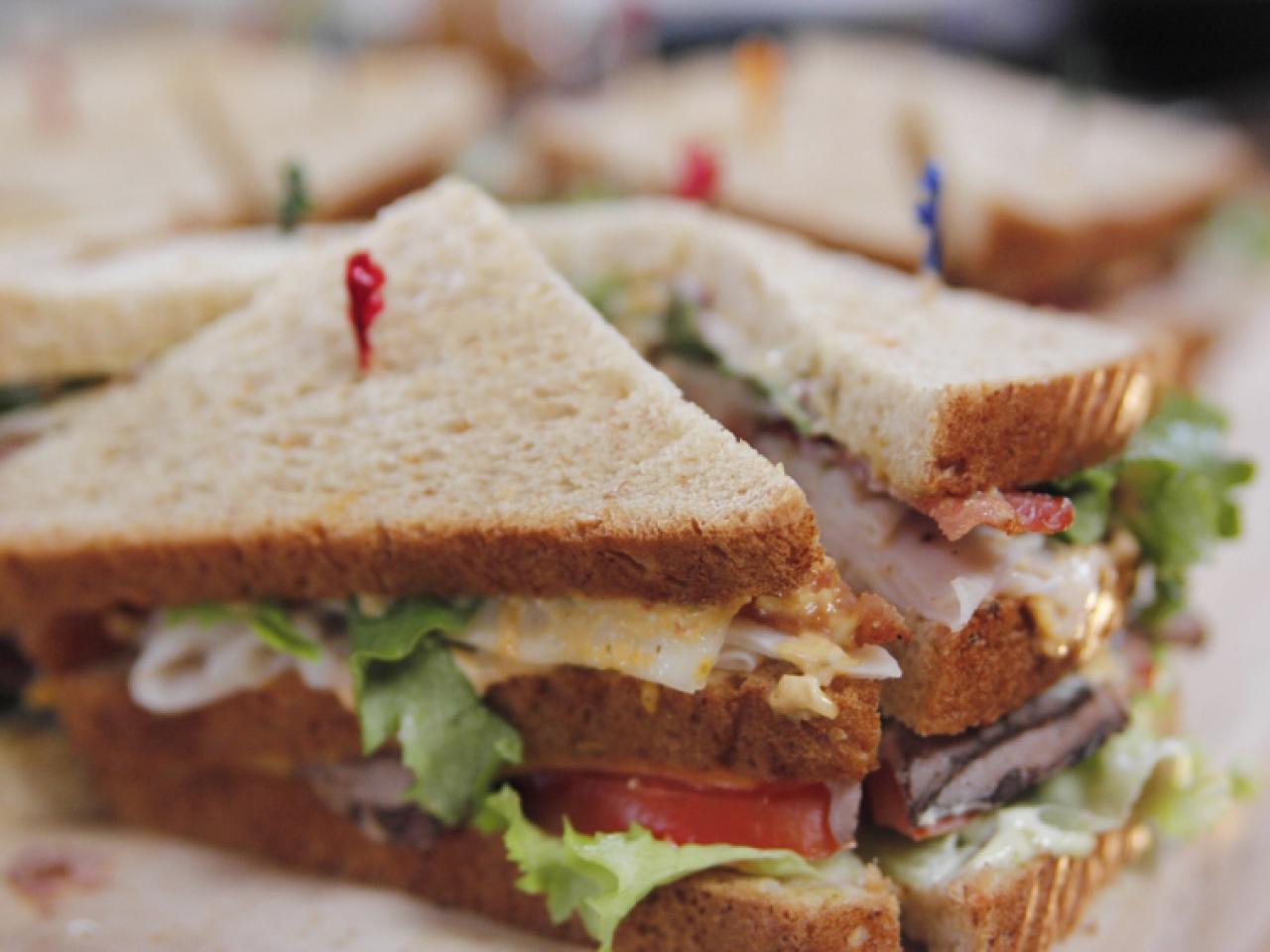 Dinner Roll Club Sandwiches — Her Flour Garden