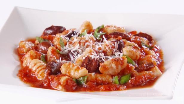 Gnocchi with Tomatoes, Basil and Olives image