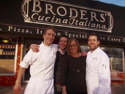 Photo from the restaurant listing for Broders' Cucina Italiana