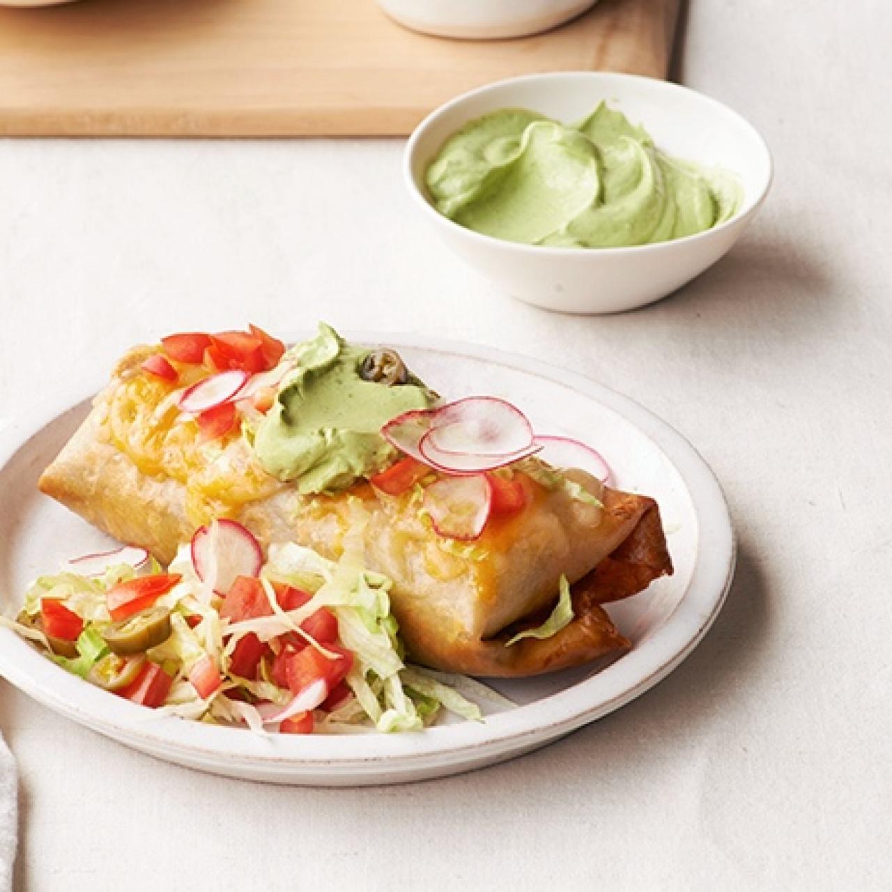 Beef and Cheese Chimichangas - Sweet Pea's Kitchen