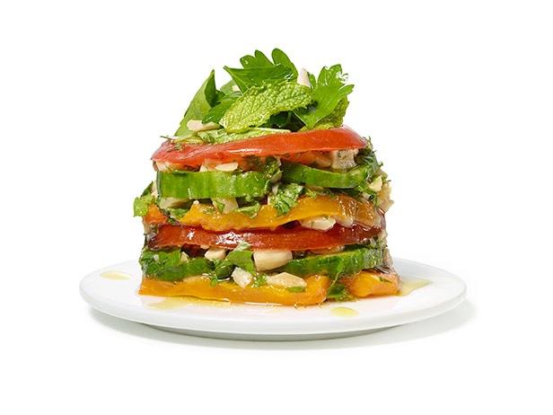 stacked salad
