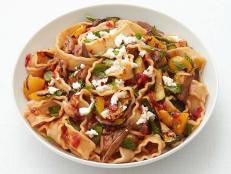Make Food Network Magazine's Ratatouille Pasta for an easy vegetable-filled Meatless Monday dinner.