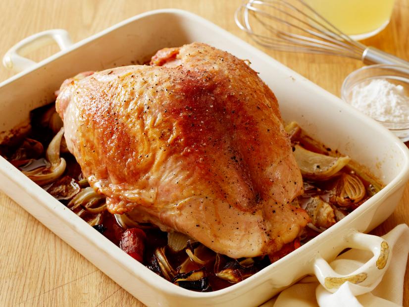 Roast Turkey Breast with Gravy Recipe | Food Network ...