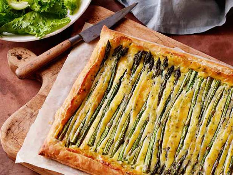 Spring Asparagus Tart Recipe | Food Network Kitchen | Food Network