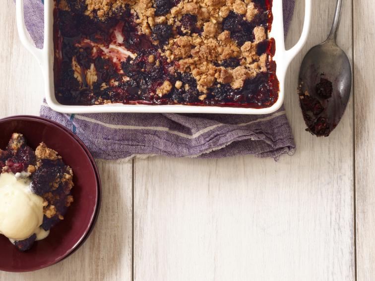 Double BerryHazelnut Crumble Recipe Food Network Kitchen Food Network