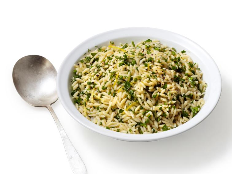 LemonHerb Orzo Recipe Food Network Kitchen Food Network