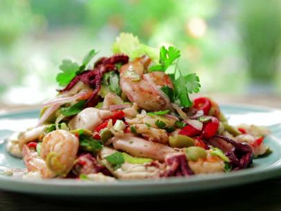 Seafood salad recipe.