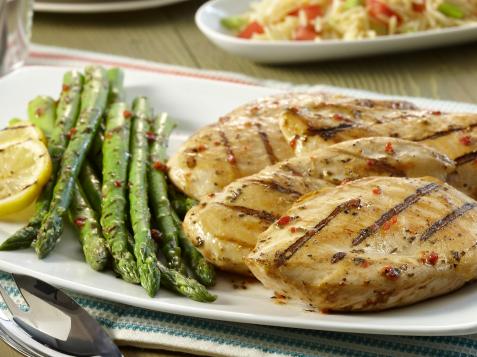 Grilled Herb Chicken and Asparagus
