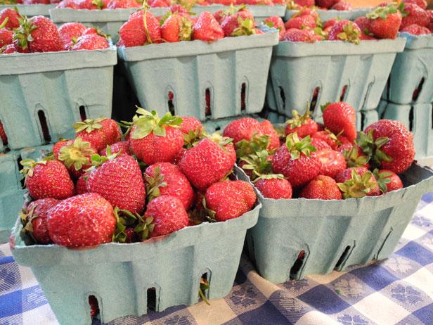 Strawberries in July