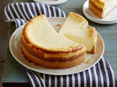 Goat Cheese Cheesecake with Spiced Wafer Crust
