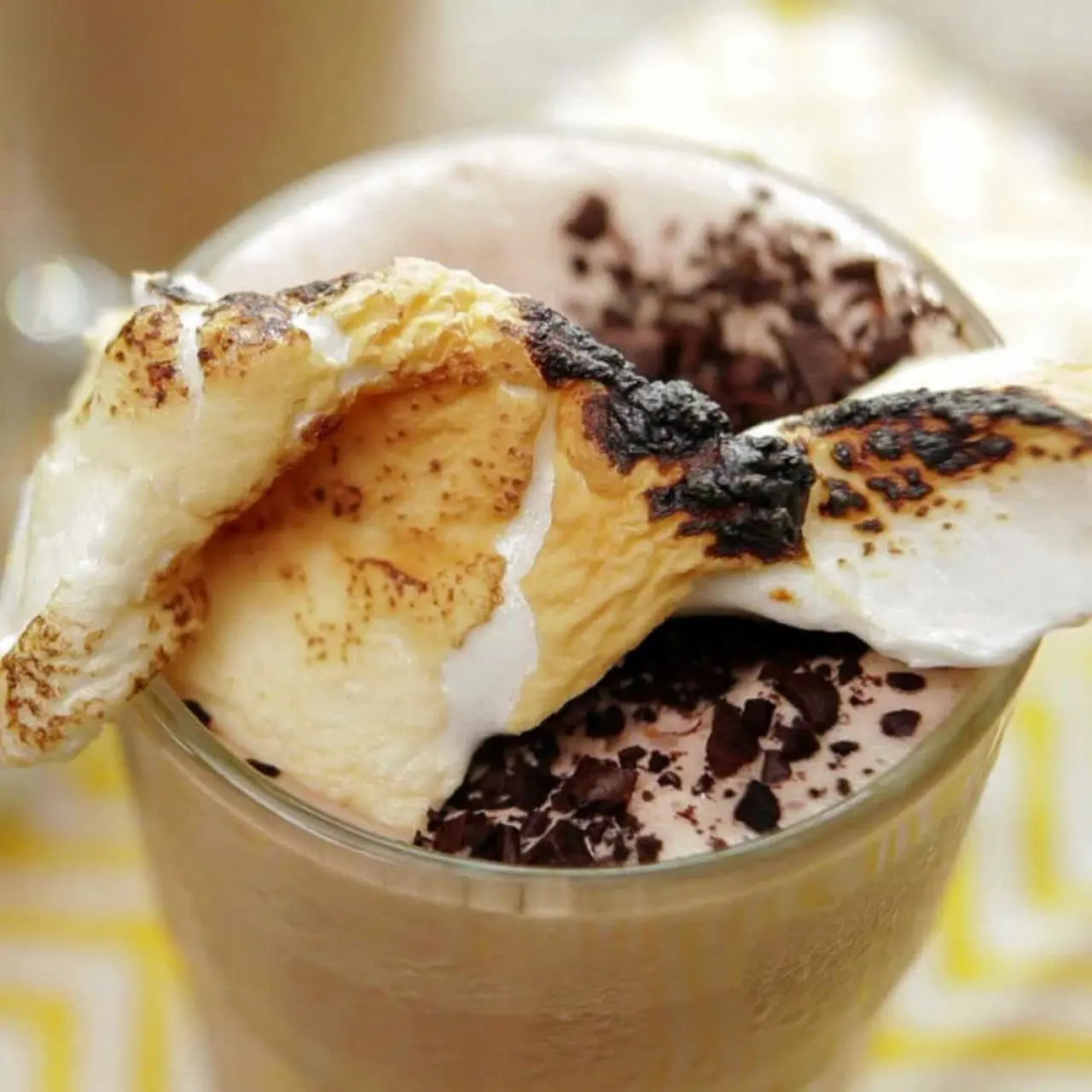 Mississippi Mud Pie Spiked Milkshake Shots