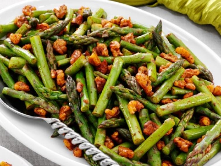 Asparagus with Walnuts Recipe Food Network