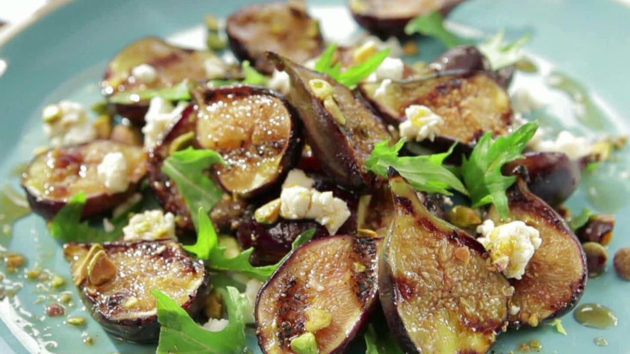 Middle East Grilled Fig Salad