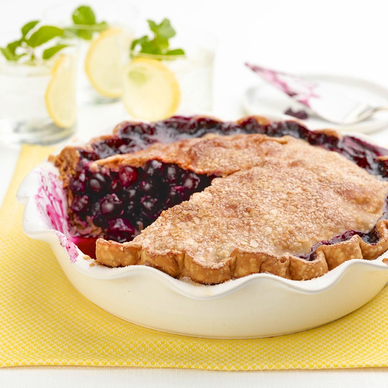 Homemade Blueberry Pie Recipe - Lemon Blossoms