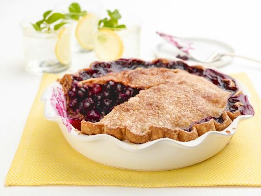 Blueberry Lemon Pie With A Butter Crust Recipe Amy Thielen Food Network