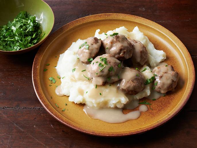 TurkeyApple Swedish Meatballs Recipe Food Network Kitchen Food Network