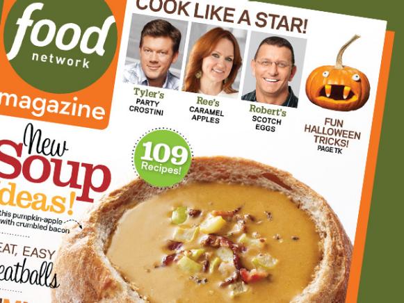 Food Network Magazine: October 2013 Recipe Index