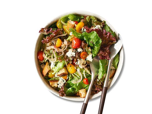 Green Salad with Warm Tomato Dressing image