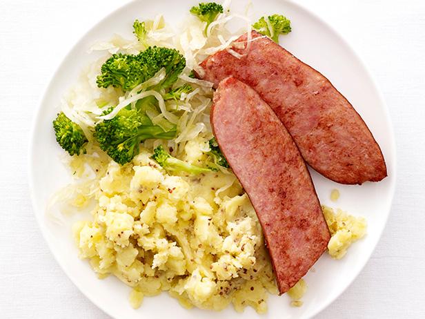 Kielbasa with Mashed Potatoes image