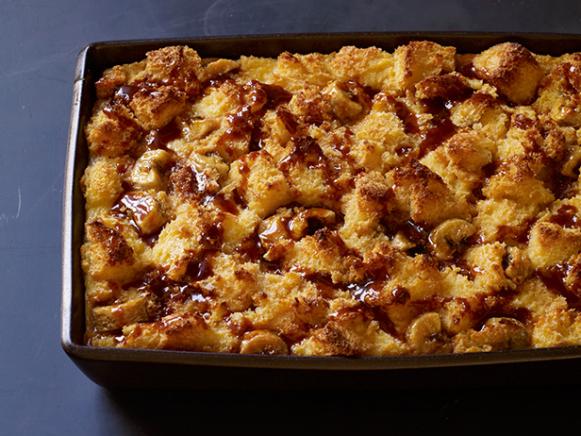 Salted Caramel-Banana Bread Pudding Recipe | Food Network Kitchen ...