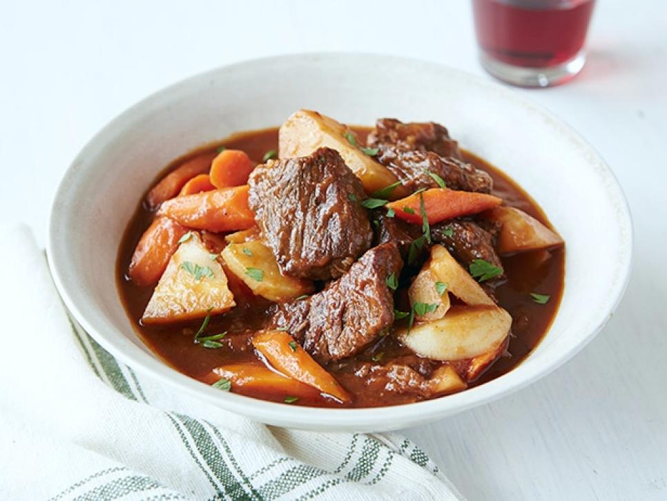 Beef Stew with Root Vegetables.