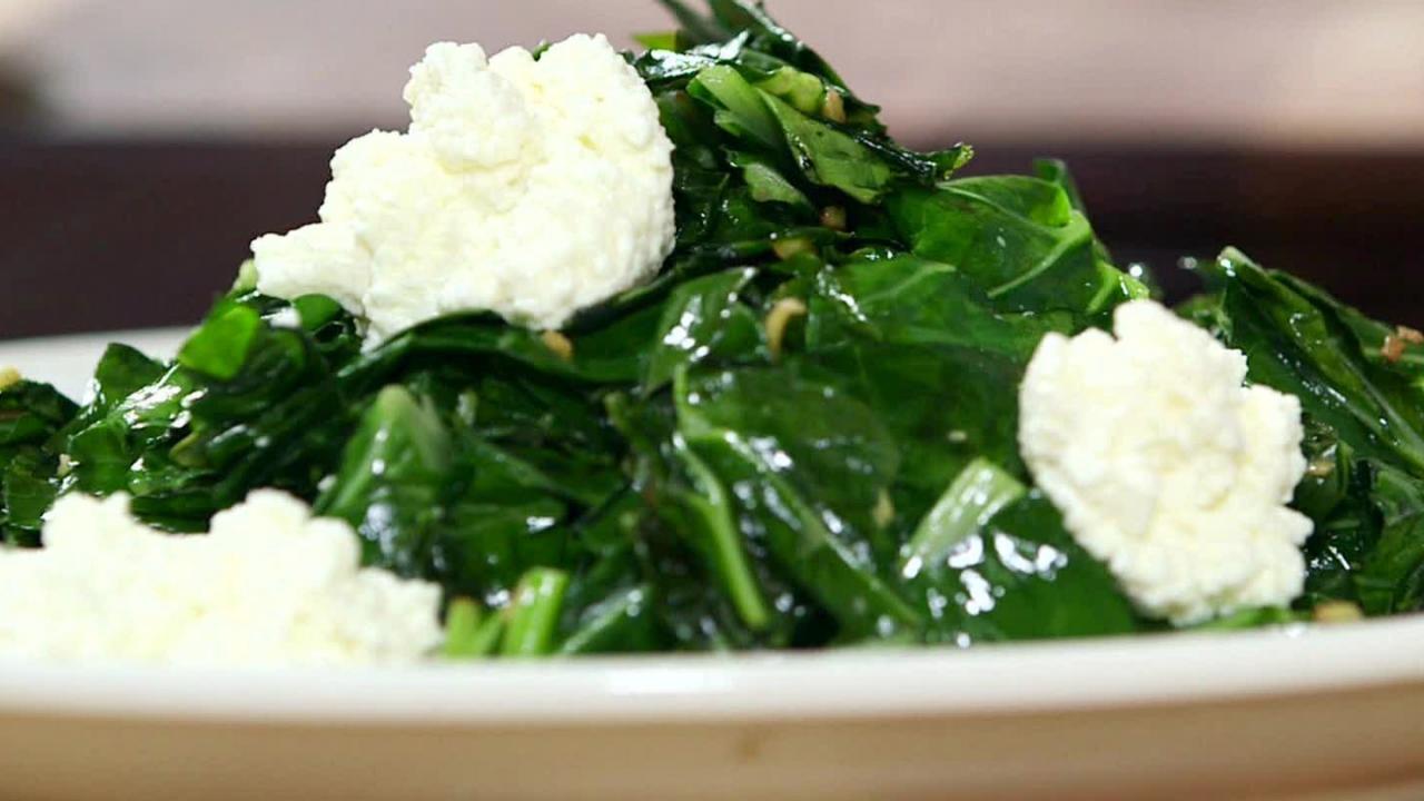 Sauteed Spiced-Butter Greens