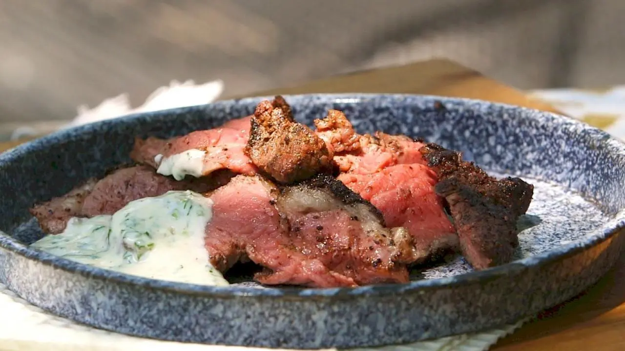 Grilled Lamb With Spice Rub