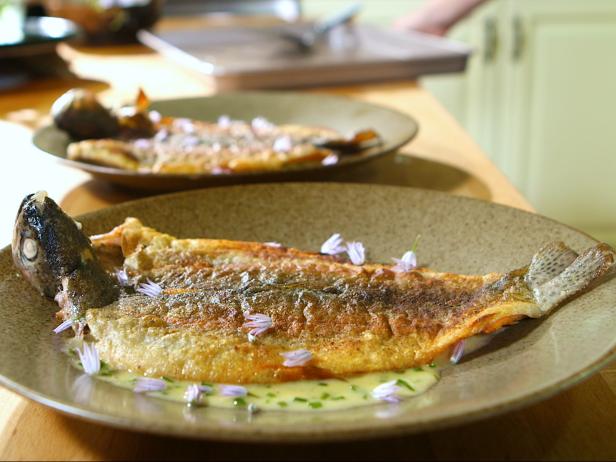 Crispy Trout with Kitchen Butter Sauce image