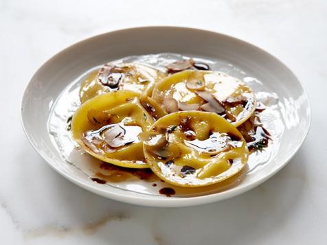 Chestnut Ravioli with Browned Butter and Thyme