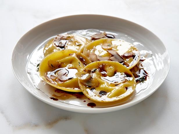 Chestnut Ravioli with Browned Butter and Thyme