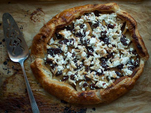 Apple Galette with Goat Cheese and Sour Cherries - The Weekender