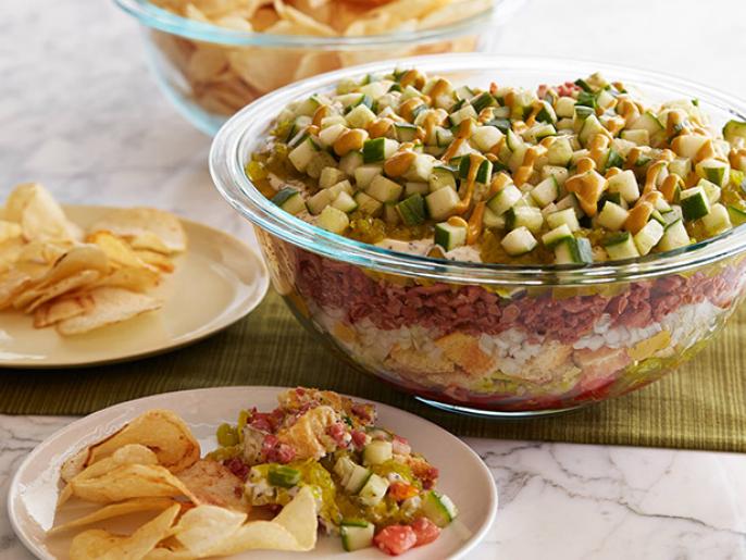 TenLayer Chicago Dog Dip Recipe Food Network Kitchen Food Network