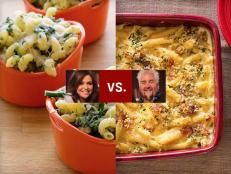 On Rachael vs. Guy: Kids Cook-Off, Rachael and Guy coach teams of talented kid chefs to culinary victory. Here on FN Dish, we're serving up some of the mentors' best family-favorite, cook-together recipes in a friendly face-off.