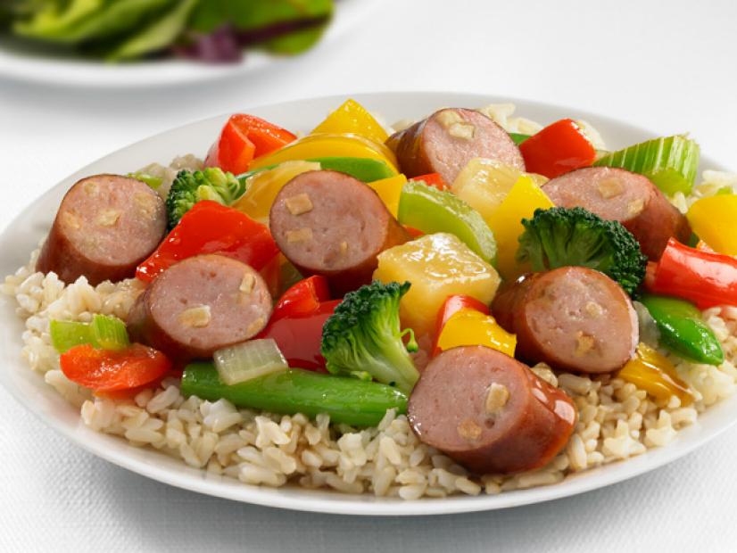 Johnsonville Apple Chicken Sausage Sweet and Sour Stir-Fry ...