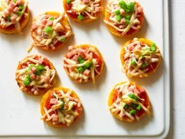 Polenta Pizza Bites