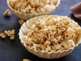 Warm Spiced Vanilla Popcorn
