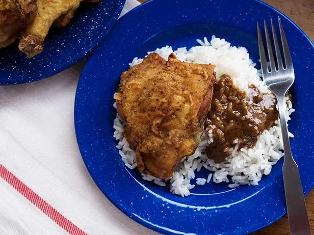Skillet Fried Chicken with Black Pepper Gravy Recipe | Virginia Willis | Food Network