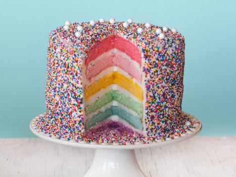 Rainbow Layer Cake