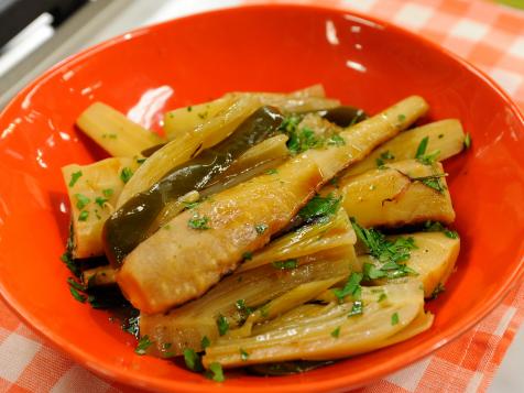 Braised Fennel and Parsnips