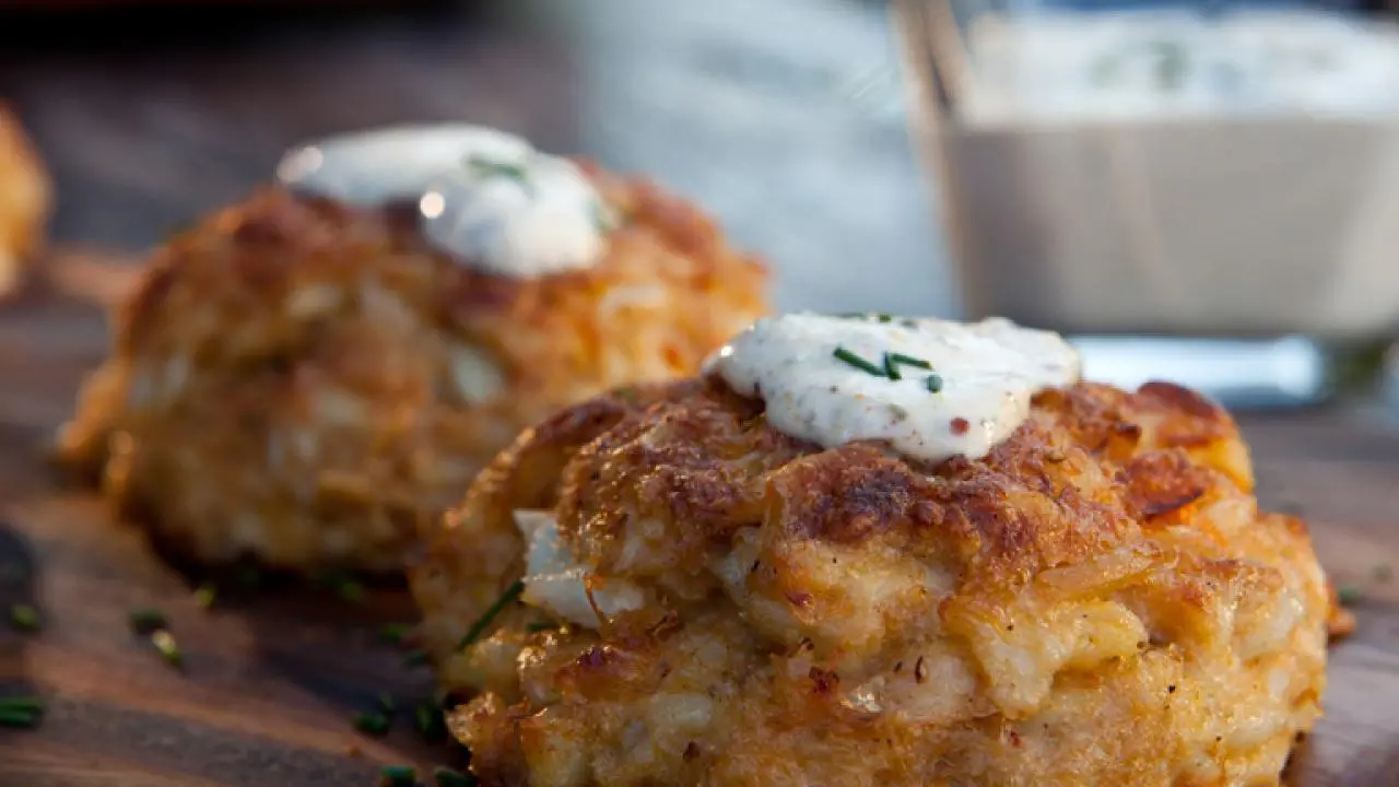 Baked Crabcakes with Old Bay Remoulade