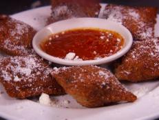 The two brothers who run this dive are both Greek and Italian so naturally they're serving Greek and Italian comfort food with a St. Louis spin. The toasted raviolis served with homemade marinara dipping sauce and topped with Romano cheese impressed Guy. Feeling Greek? Try the chicken slovakia.