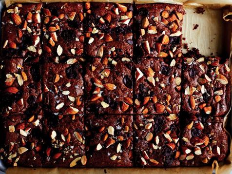 Dessert of the Month: Almond Butter Brownies with Sea Salt