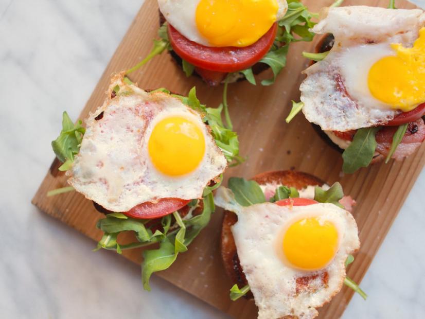 Breakfast PLT (Pancetta, Lettuce & Tomato) Recipe Giada De Laurentiis