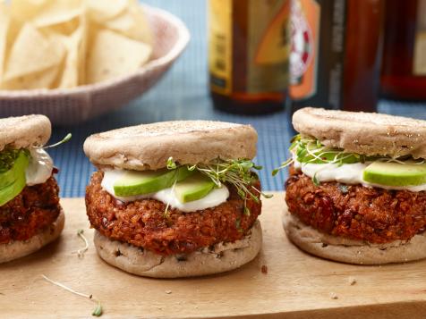 Healthy Chili Bean and Bulgur Burgers