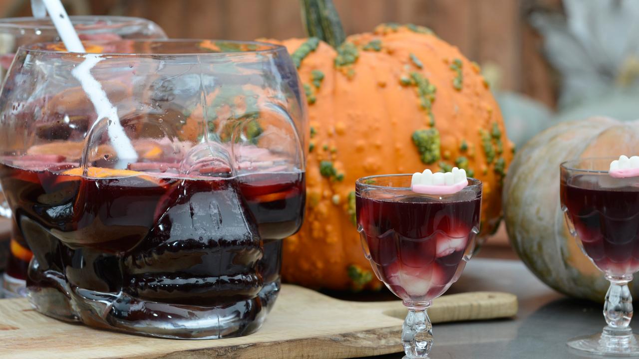 Scary Lychee Sangria