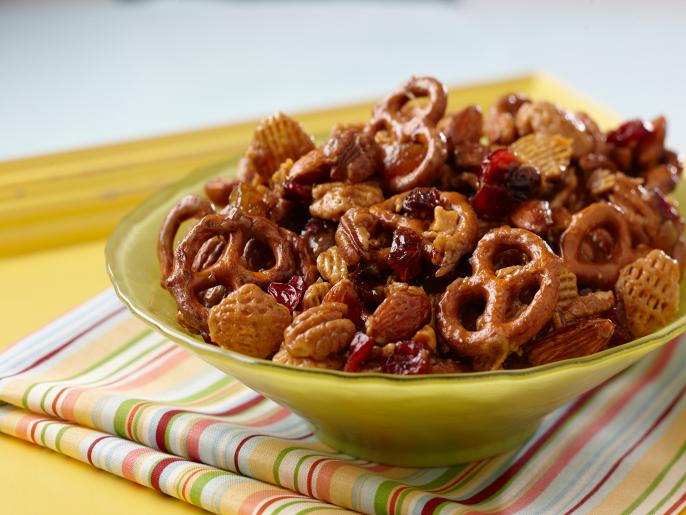 Candied Pretzel Trail Mix Recipe | Food Network