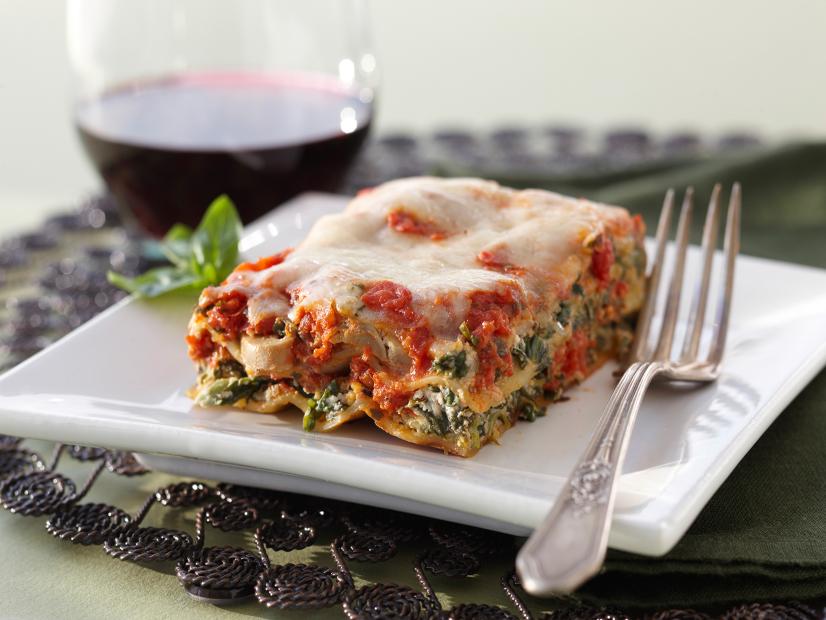 lasagna spinach cheesy recipe food network recipes cooking choose board
