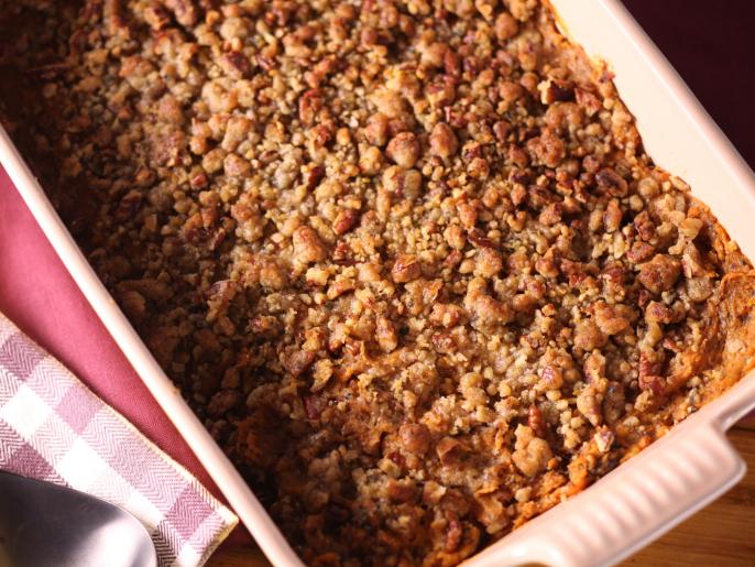 Sunny's Sage and Pecan Sweet Potato Casserole Recipe Sunny Anderson